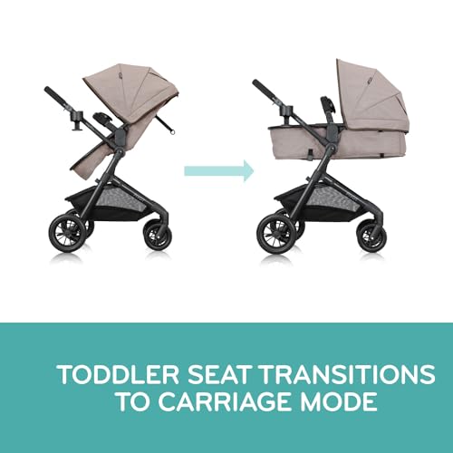 Evenflo Pivot Modular Travel System with LiteMax Car Seat