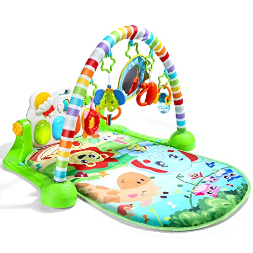 CUTE STONE Baby Piano Gym & Activity Mat