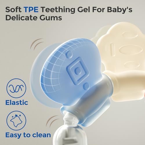 Evoceler Baby Toys: 10 Pcs Rattles and Teethers