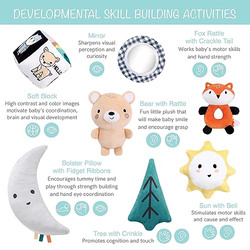 Woodland Animals 7 in 1 Baby Play Gym