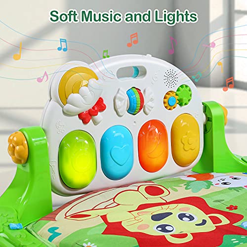 CUTE STONE Baby Piano Gym & Activity Mat