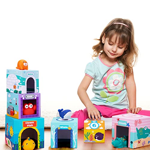 Ocean Stacking Educational Toys for 1-3 Year Olds