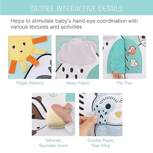 Woodland Animals 7 in 1 Baby Play Gym