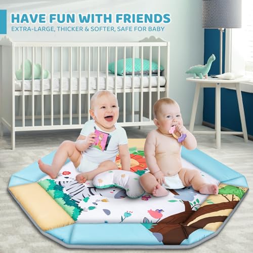 8-in-1 Baby Gym Play Mat with Ball Pit