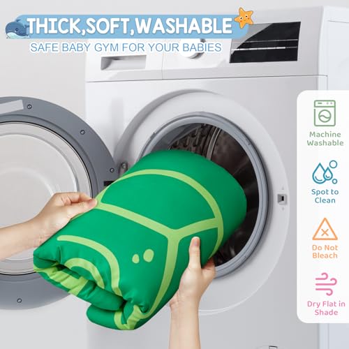 6-in-1 Foldable Baby Gym Play Mat for Tummy Time