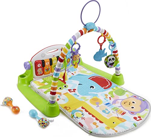Fisher-Price Deluxe Kick & Play Baby Piano Gym