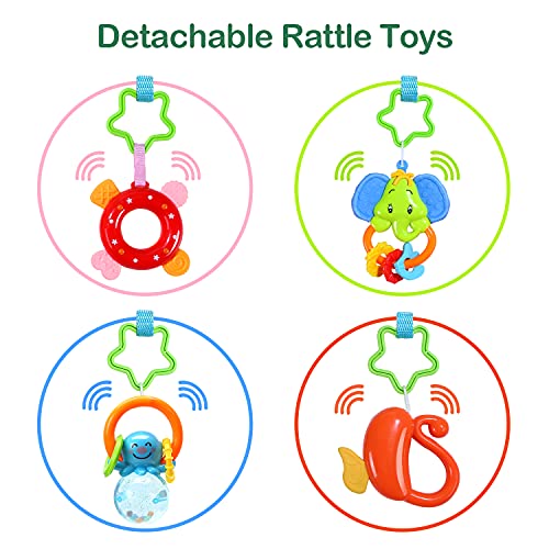 CUTE STONE Baby Piano Gym & Activity Mat