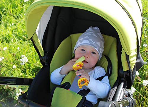 Baby's First Rattle and Teether Toy Gift Set