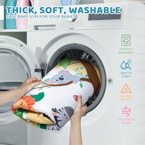 8-in-1 Baby Gym Play Mat with Ball Pit