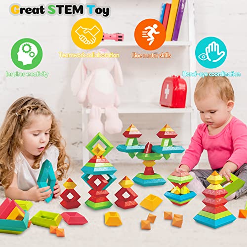 Montessori Toddler Toys, 60 PCS for Ages 2-4