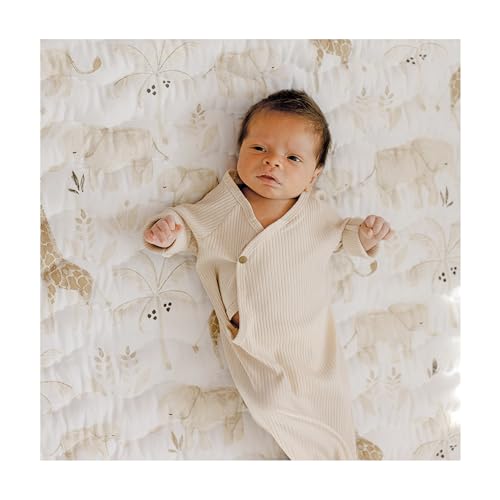 Safari Animal Baby Activity Mat for Jungle Nursery