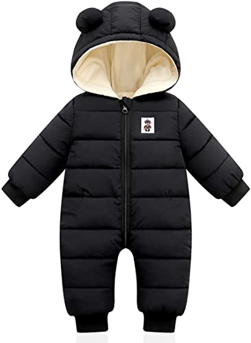 XMWEALTHY Baby Snowsuit Winter Coats Jumpsuit Registry Gift