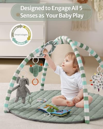 Blissful Diary Baby Play Gym with Detachable Toys