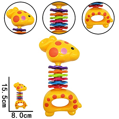 Baby's First Rattle and Teether Toy Gift Set