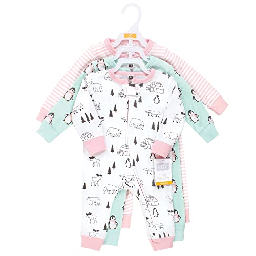 Hudson Baby Cotton Sleep and Play, Penguin, 6-9 Months