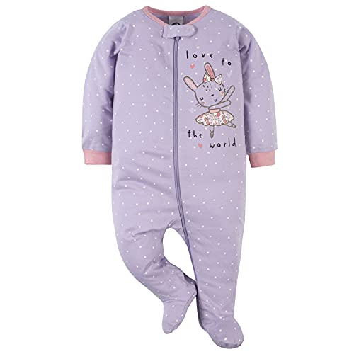 Gerber Baby Girls 2-Pack Bunny Ballerina Sleep 'N Play