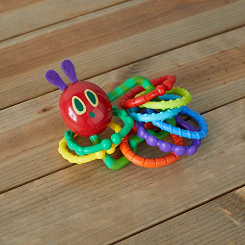 Eric Carle Very Hungry Caterpillar Rattle Teether Links