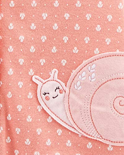 Carter's Baby Girls' 3-Pack Snap-up Rompers, Various Colors