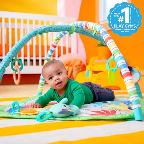 Wild Wiggles Baby Activity Gym & Play Mat - Green