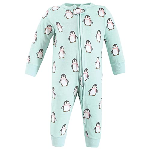 Hudson Baby Cotton Sleep and Play, Penguin, 6-9 Months