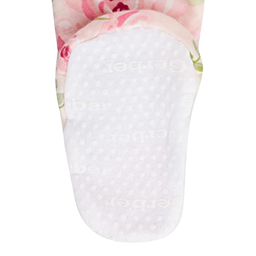 Gerber Baby Girls' 2-Pack Pink Rose Pajamas