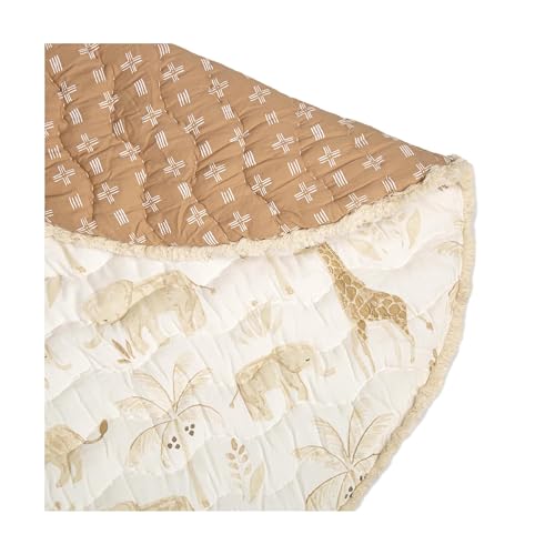 Safari Animal Baby Activity Mat for Jungle Nursery