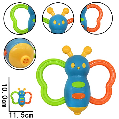 Baby's First Rattle and Teether Toy Gift Set
