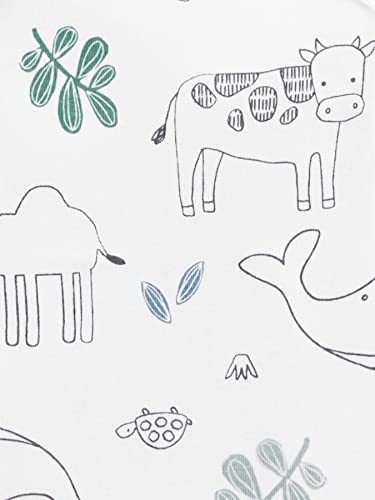 Carter's Unisex Baby Short-Sleeve Bodysuit 6-Pack, 18 Months