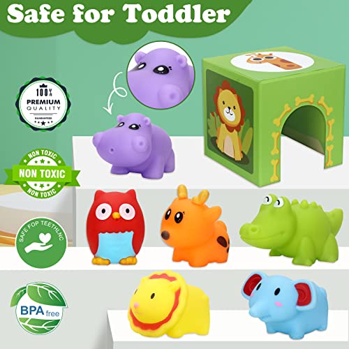 Animal Stacking Learning Toys for Toddlers - Baby Number Blocks & Counting Set