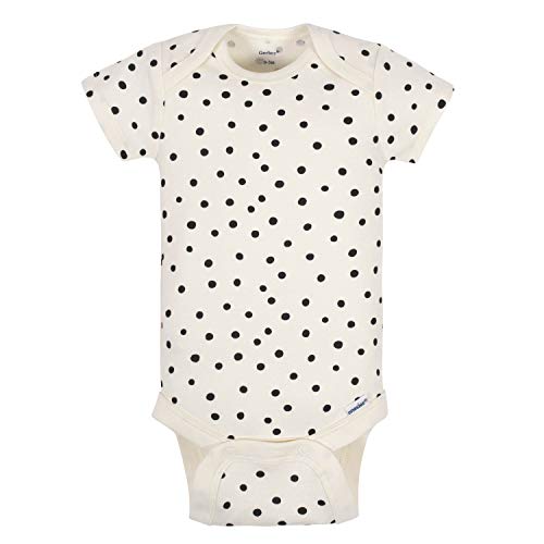 Gerber Baby Girls 5-Pack Short-Sleeve Onesies - 6-9 Months