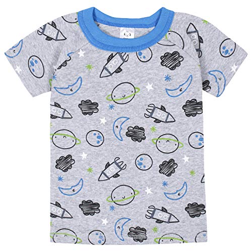 Gerber Boys Snug Fit Space Blue Pajama Set