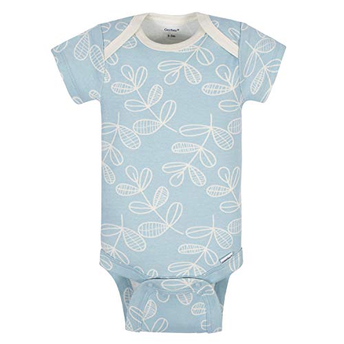 Gerber Baby Girls 5-Pack Short-Sleeve Onesies - 6-9 Months