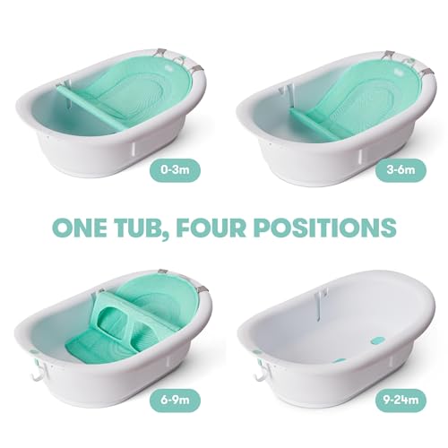 4-in-1 Grow-with-Me Bath Tub for Babies