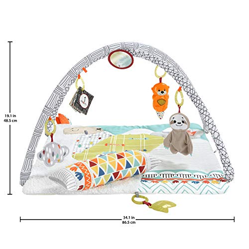 Fisher-Price Deluxe Baby Playmat with Lights & Music