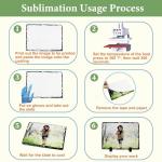 Sunnyglade 6 Pack Stone Slate Sublimation Blanks