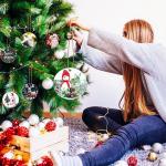 40 Pcs Metal Sublimation Ornaments for Christmas