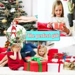 40 Pcs Metal Sublimation Ornaments for Christmas