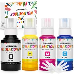High-Yield Sublimation Ink 440ML Refill Bottles