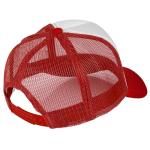 Gelante Sublimation Blank Trucker Hat - White/Red