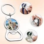 60 Pack Sublimation Blank Metal Keychain Bottle Openers