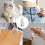 120 Pcs Metal Sublimation Keychain Blanks Set
