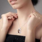 48 Piece Sublimation Necklace Blanks for Custom Gifts