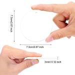 Double-Sided Sublimation Ceramic Ornaments (10 Count)