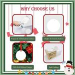 Double-Sided Sublimation Ceramic Ornaments (10 Count)