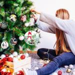 20 Pack of Metal Christmas Ornament Blanks