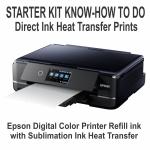 Epson XL Sublimation Printer Bundle for T-Shirts & Mugs