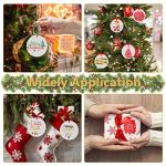 10-Pack Round Ceramic Sublimation Ornaments for Crafts