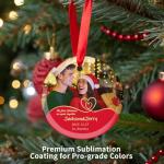 24 PCS Glass Sublimation Ornaments for DIY Crafts