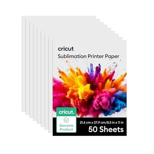 Cricut 50 Sheet Sublimation Printer Paper - Letter Size