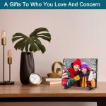 6-Pack Rectangular Sublimation Slate Photo Frames